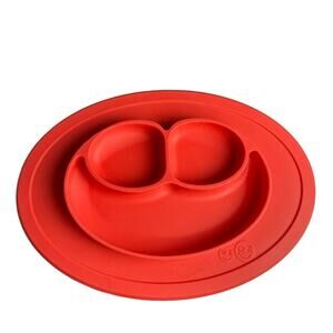 Ezpz Infant Toddler Red Suction Plate